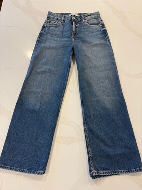 Zara wide leg jeans